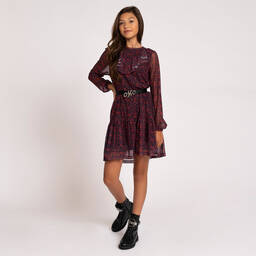 NIK&NIK-Teen Girls Black Logo Belt | Childrensalon Outlet