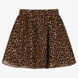 NIK&NIK-Коричневая юбка с леопардовым принтом для подростков | Childrensalon Outlet