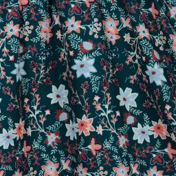 NIK&NIK-Teen Girls Green Floral Dress | Childrensalon Outlet