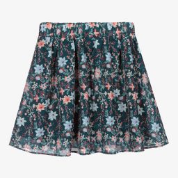 NIK&NIK-Teen Girls Green Floral Skirt | Childrensalon Outlet