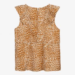 NIK&NIK-Teen Girls Leopard Blouse | Childrensalon Outlet