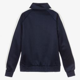 نك آند نك-توب بسحّاب تينز بناتي مزيج قطن لون كحلي | Childrensalon Outlet