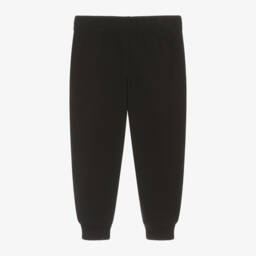 Nike-Boys Black Logo Cotton Joggers | Childrensalon Outlet