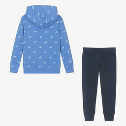 Nike-Сине-голубой спортивный костюм из хлопка | Childrensalon Outlet