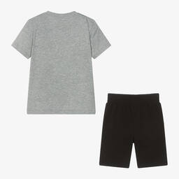 Nike-Boys Grey & Black Shorts Set | Childrensalon Outlet