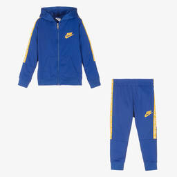 Nike-Boys Royal Blue Tracksuit | Childrensalon Outlet