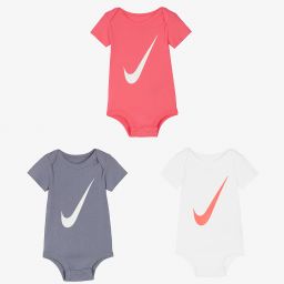 Nike-Хлопковые боди (3шт.) | Childrensalon Outlet