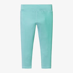 Nike-Girls Blue Striped Long Leggings | Childrensalon Outlet