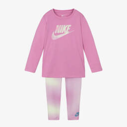 Nike-Girls Solar Pink Outfit Set | Childrensalon Outlet