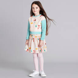 No Added Sugar-Girls Pink Floral Skirt | Childrensalon Outlet