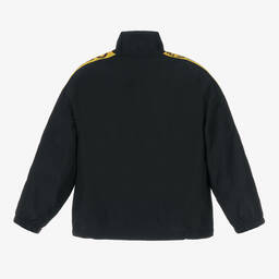 Off-White-توب بسحّاب لون أسود وأصفر | Childrensalon Outlet