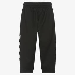Off-White-Boys Black Diagonal Print Joggers | Childrensalon Outlet