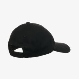 Off-White-Boys Cotton Black Baseball Hat | Childrensalon Outlet