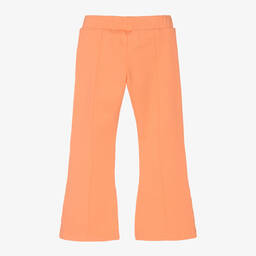 Off-White-Оранжевые хлопковые джоггеры-клеш | Childrensalon Outlet