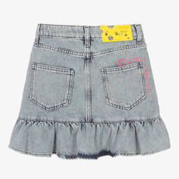 Off-White-Teen Girls Diagonals Denim Skirt | Childrensalon Outlet