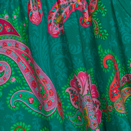 Oilily-Зеленое платье с принтом пейсли для девочек | Childrensalon Outlet