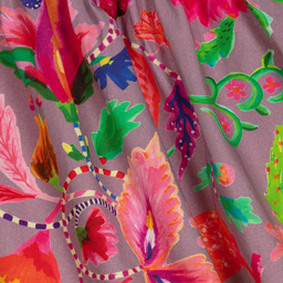 Oilily-Розовая хлопковая юбка с цветами для девочек | Childrensalon Outlet