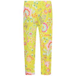 Oilily-Желтые легинсы из органического хлопка | Childrensalon Outlet