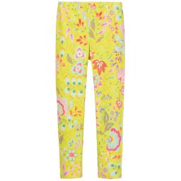Oilily-Желтые легинсы из органического хлопка | Childrensalon Outlet