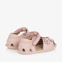 Old Soles-Baby Girls Pink Leather Sandals | Childrensalon Outlet