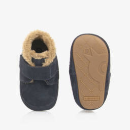 أولد سولز-حذاء جلد شامواه لون كحلي لمرحلة بدء المشي للأطفال | Childrensalon Outlet