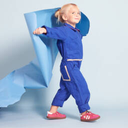 Old Soles-Girls Fuchsia Suede Leather Trainers | Childrensalon Outlet