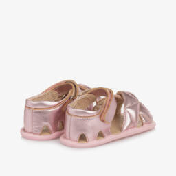 Old Soles-Блестящие розовые сандалии для малышей девочек | Childrensalon Outlet