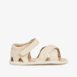 Old Soles-Girls Ivory Leather First Steps | Childrensalon Outlet