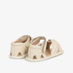 Old Soles-Girls Ivory Leather First Steps | Childrensalon Outlet