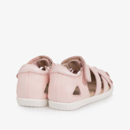 Old Soles-Girls Rose Leather First Steps Sandals | Childrensalon Outlet