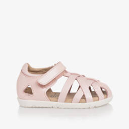 Old Soles-Girls Rose Leather First Steps Sandals | Childrensalon Outlet