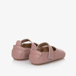 Old Soles-Girls Soft Pink Leather Walkers | Childrensalon Outlet