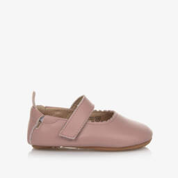 Old Soles-Girls Soft Pink Leather Walkers | Childrensalon Outlet