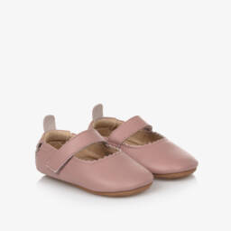 Old Soles-Girls Soft Pink Leather Walkers | Childrensalon Outlet