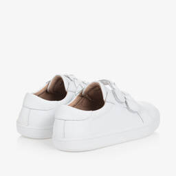 Old Soles-Girls White Leather Trainers | Childrensalon Outlet
