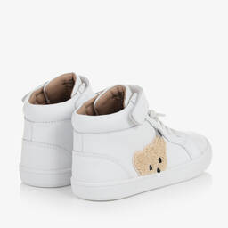 Old Soles-Высокие белые кожаные кроссовки | Childrensalon Outlet