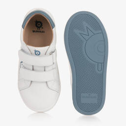 Old Soles-حذاء رياضي بشريط لاصق جلد لون أبيض | Childrensalon Outlet