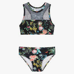Olga Valentine-Girls Black Bikini (UPF50+) | Childrensalon Outlet