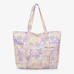 Olga Valentine-Girls Floral Paisley Pink Handbag | Childrensalon Outlet