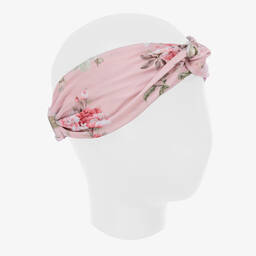 Olga Valentine-Girls Pink Floral Headband | Childrensalon Outlet
