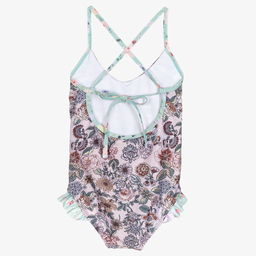 Olga Valentine-Розовый купальник для девочек (UPF50+) | Childrensalon Outlet