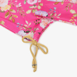 Olga Valentine-طقم سباحة وردي مزهر للبنات UPF50+ | Childrensalon Outlet