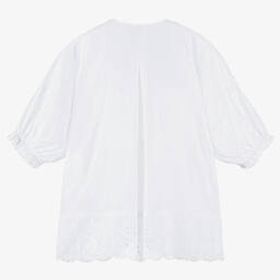 Olga Valentine-Белое кимоно из хлопка плюмети для девочек-подростков | Childrensalon Outlet