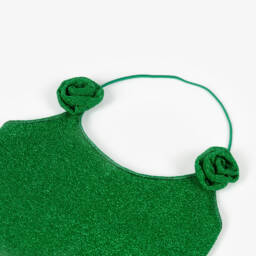 Oséree-Girls Green Lumiére Halterneck Swimsuit | Childrensalon Outlet