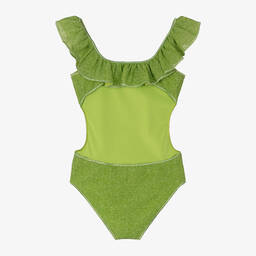 Oséree-Girls Green Lumière Swimsuit | Childrensalon Outlet