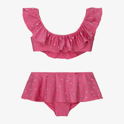 Oséree-Girls Pink Diamanté Bikini | Childrensalon Outlet