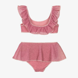 Oséree-Купальник с оборками Lumiére пурпурный для девочек | Childrensalon Outlet