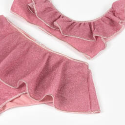 Oséree-Купальник с оборками Lumiére пурпурный для девочек | Childrensalon Outlet