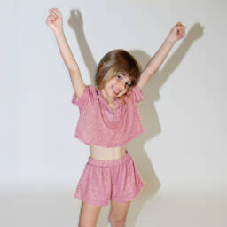Oséree-Girls Pink Lumiére Shirt | Childrensalon Outlet
