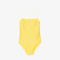 Oséree-Купальник жёлтый блестящий для девочек | Childrensalon Outlet